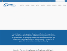 Tablet Screenshot of geminigroup.net